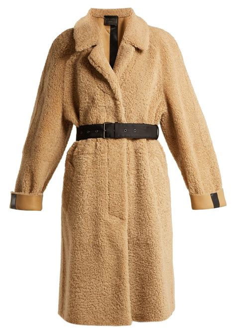 Shearling Coat By Prada .